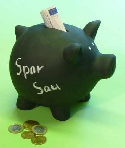 Sparschwein sparsau sparkasse - sparsau,