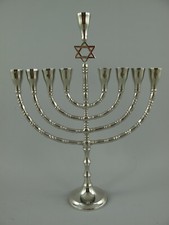 Chanukkaleuchter 9-armig