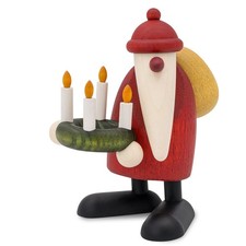 Björn Köhler Weihnachtsmann mit Adventskranz klein Nr. 6034 Neuheit 2025 NEU OVP
