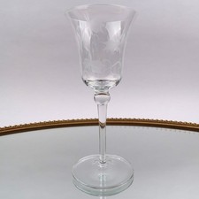 Leonardo Lily of the Valley Weinglas H 19,5 cm Maiglöckchen Gravur Vintage