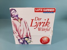 Der Lyrik Würfel - Lutz Görner - 50x  Hörbuch CD