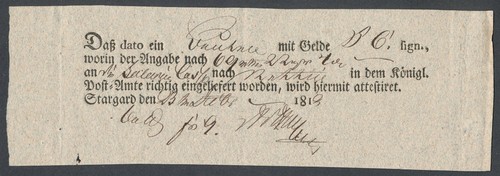 407856 preußen postschein - 407856),