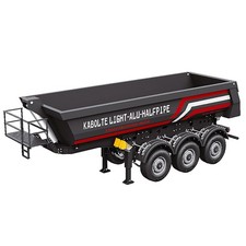 1/14 Metall 3 Achsen Elektrischer Hebe Semi-Anhänger Dumper für RC LKW SC 770S