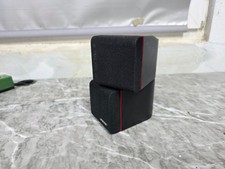 1x BOSE Doppel-Cube Lautsprecher Acoustimass Lifestyle Schwarz Redline