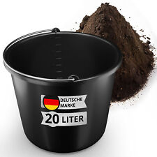 20L Eimer Edelstahl Henken