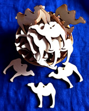 Minkaklecks  Anhänger Holz