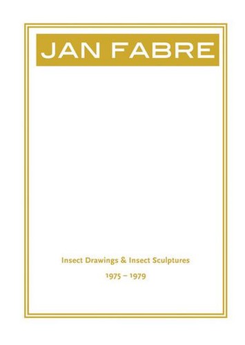 Jan fabre insektenzeichnungen - jan,