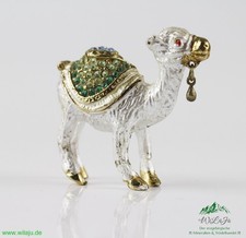 Sammlerobjekt Mini Schmuckschatulle Kamel orientalisch Schmucksteine Sammler