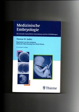 Thomas Sadler, Drews, Medizinische Embryologie / 10. Auflage / Taschenlehrbuch