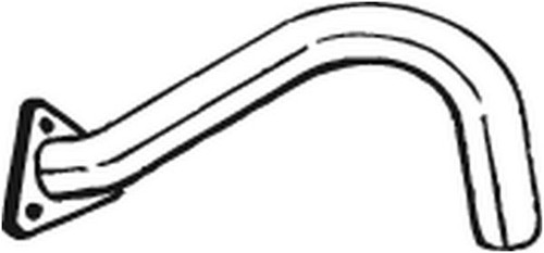 Bosal abgasrohr 334 497 für - abgasrohr,