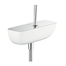 hansgrohe PuraVida Einhebel-Brausemischer Aufputz, Weiß/Chrom 15672400