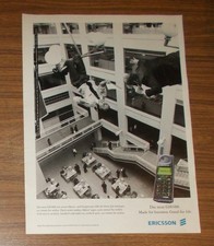 Seltene Werbung ERICSSON GH 688 Mobiltelefon - Made for Business #2 1997