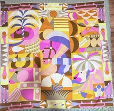 Hermès Carré 90 Parade En Fanfare Scarf 90cm