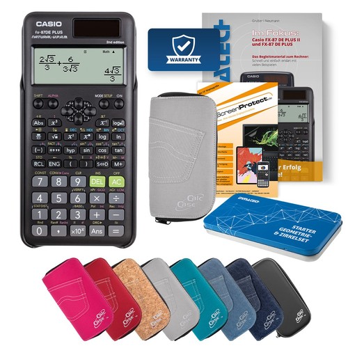 Casio 87de mit tasche - fx-87de+,