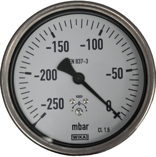 Wika manometer 612 - wika, 612.20.100
