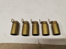 5x E14 Winkelfassung Gold Fassung mit Winkel Lampen Sockel