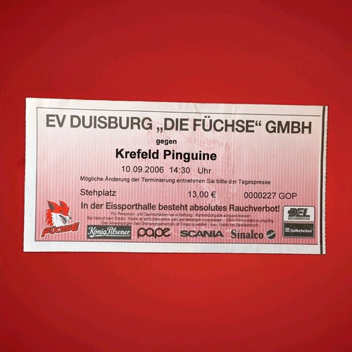 Eishockey ticket 2006 - eishockey-ticket, ev