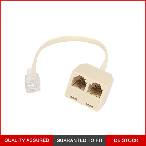 Rj11 6p4c stecker auf 2 - stecker,