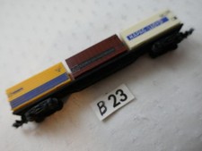 B 23     Waggon   mit  3