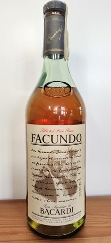 Rum bacardi facundo alte - rum,