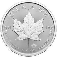 Silbermünze Maple Leaf 2025 -