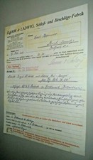 Alte Rechnung Anschreiben