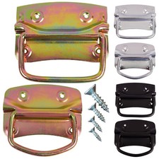 Einlasskistengriff Klappgriffe Tragegriffe Kisten Griff Boxengriff mit Schrauben