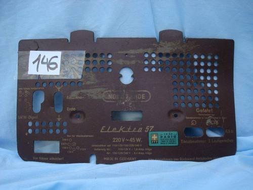 Hintere radioabdeckung back - radioabdeckung.,