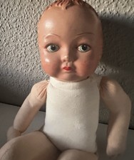 Alte Puppe Massekopf und