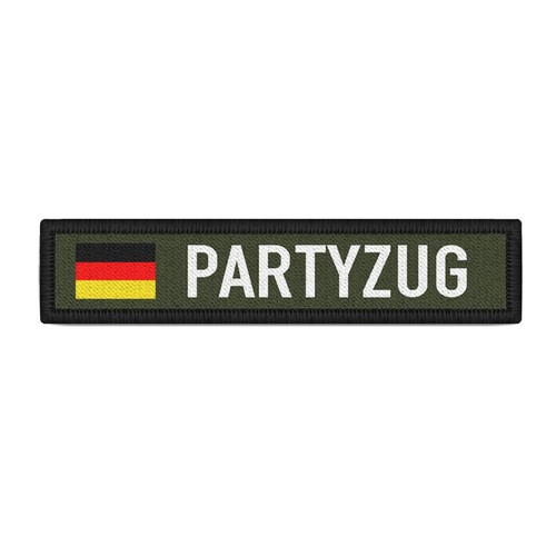 Patch namensschild partyzug - patch,