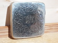 Antike Silberplatte Nickel