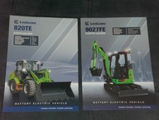 LIU GONG Elektro-Bagger 9027FE, Elektro-Radlader 820TE Prospekte ( 25307 )