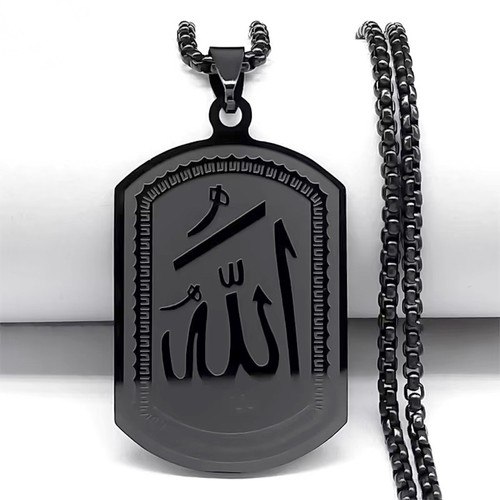 Edelstahl anhänger allah - ***,