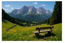 Berglandschaft poster set - poster, 6x