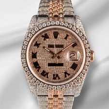 Rolex 36mm Datejust 18k Rose