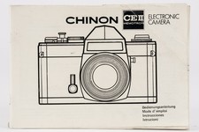 Bedienungsanleitung chinon - bedienungsanleitung,