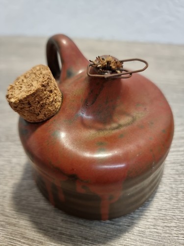 Keramik öllampe korken - keramik,