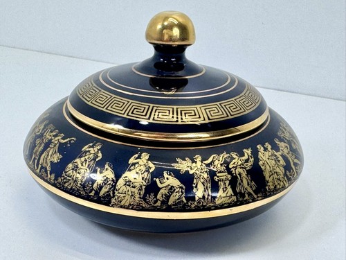 Vintage porzellan dose - porzellan,