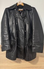 Schott Peacoat Leder Gr. M in