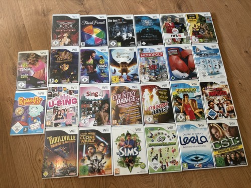 Nintendo wii spiele sammlung - spiele,