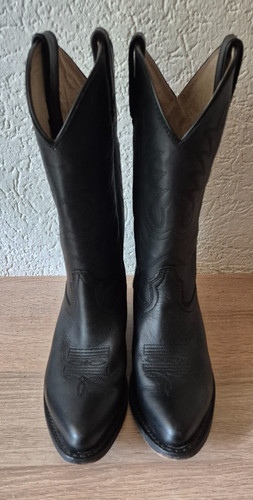 Damen westernstiefel schwarz - damen,