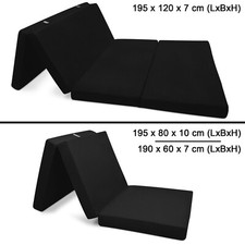 Klappmatratze Faltmatratze Gästebett Reisematratze Gästematratze klappbar Bett