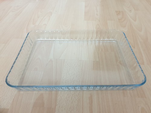 Große glas backform - große,