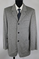 Angelo Litrico graues Tweed-Sakko Gr.94/S Top Zustand