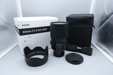Sigma 40mm f/1.4 DG HSM Art für Sony E-Mount Objektiv - geprüfte Händlerware