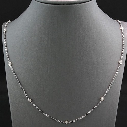 Diamant kette stationscollier - diamant-kette,