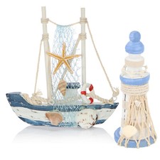 2-teiliges maritimes Deko -
