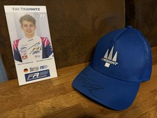 Mütze Cap Tim Tramnitz Red Bull Junior Trident Racing Formel 1 Autogramm