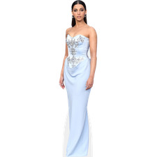 Naomi Scott (Strapless Dress)