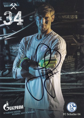 Fabian giefer autogrammkarte - fabian,